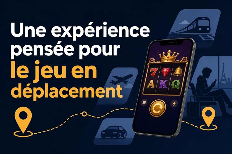 Une expérience pensée pour le jeu en déplacement