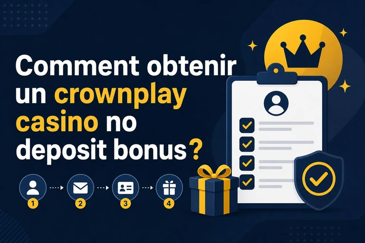 Comment obtenir un crownplay casino no deposit bonus?