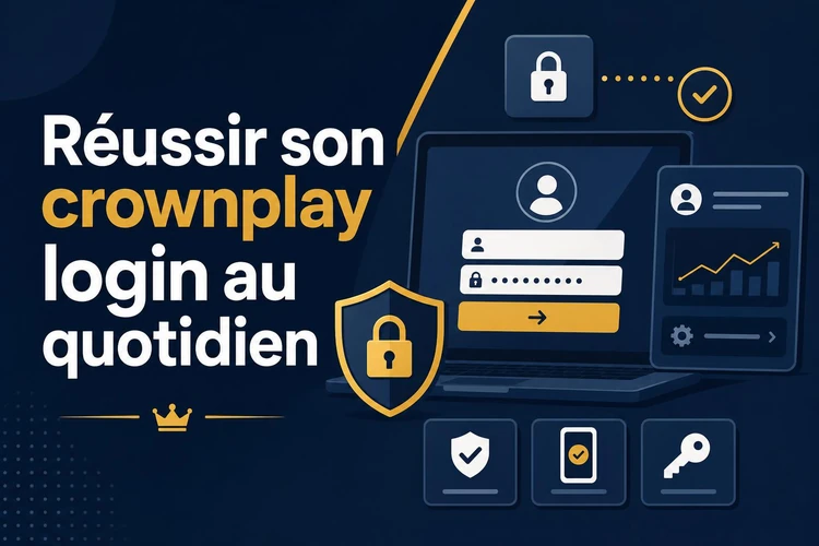 Réussir son crownplay login au quotidien
