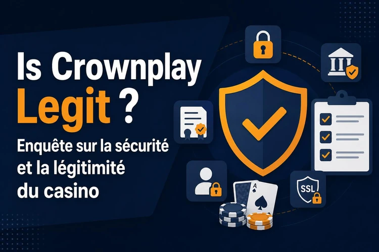 Is Crownplay Legit? Enquête sur la sécurité et la légitimité du casino