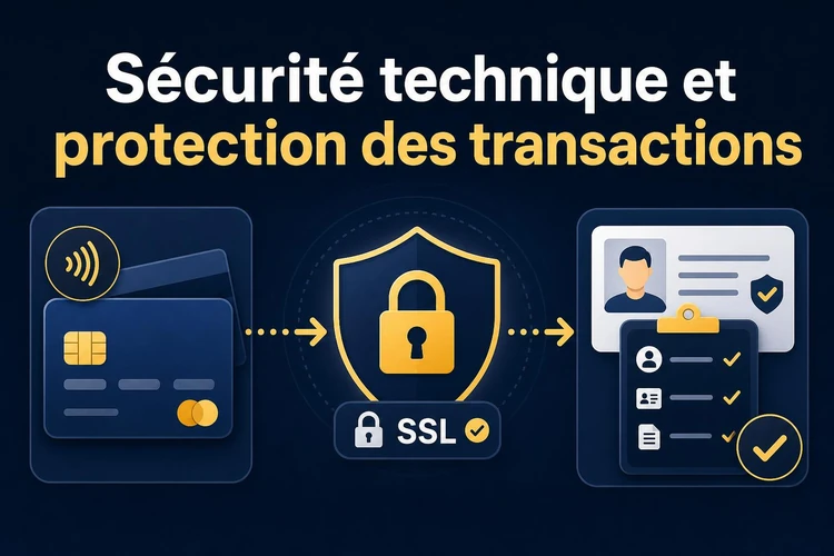 Sécurité technique et protection des transactions