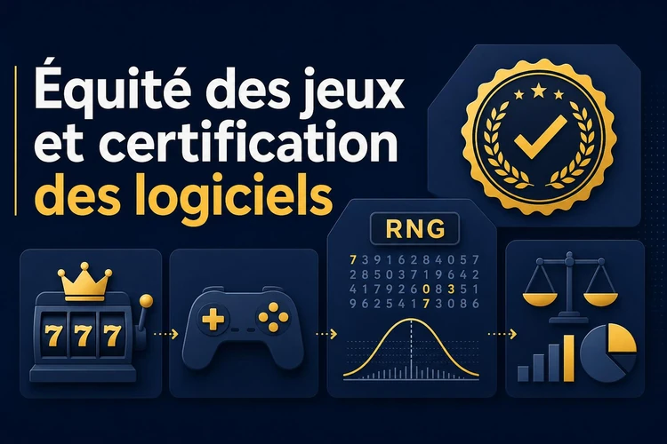 Équité des jeux et certification des logiciels