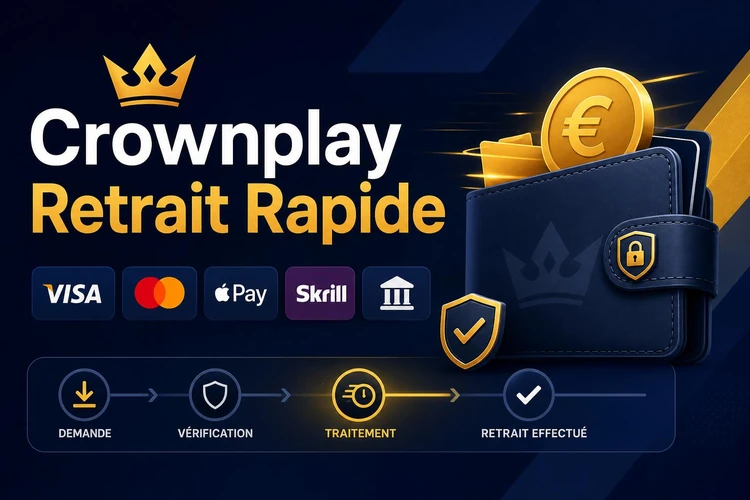 Crownplay Retrait Rapide: Sécurité et fiabilité des paiements en ligne