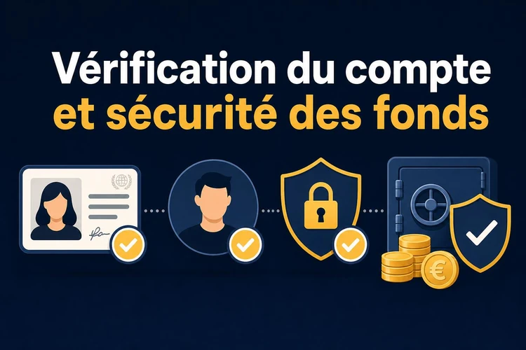 Vérification du compte et sécurité des fonds